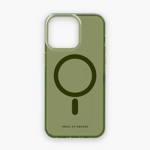 Ideal of Sweden Clear Case MagSafe iPhone 15 Series - Khaki