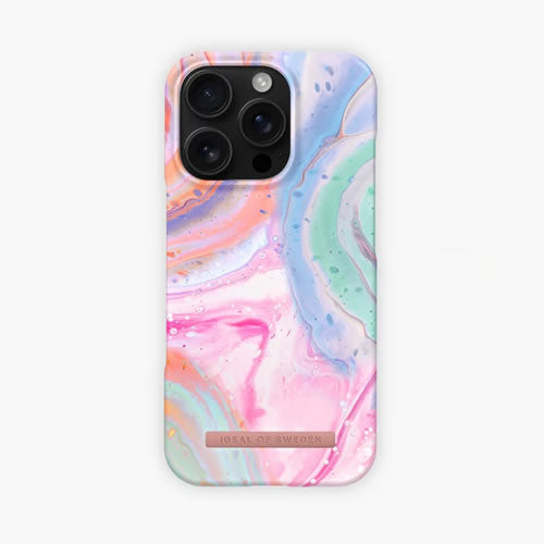 Ideal of Sweden Printed Case MagSafe iPhone 16 Pro Pastel Marble