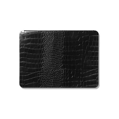 Ideal of Sweden Slim Laptop Sleeve 14inch Black Croco