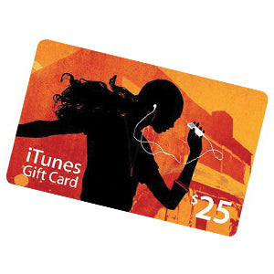 $25 Itunes Gift Card