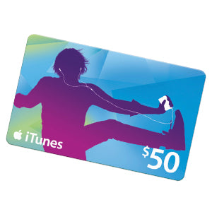 $50 Itunes Gift Card