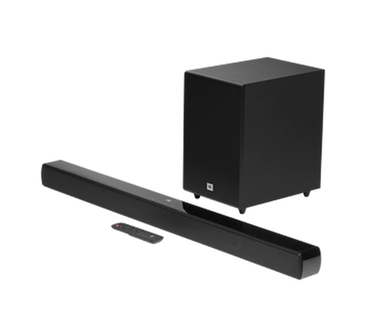 JBL SB270 Soundbar with Wireless Subwoofer - Black