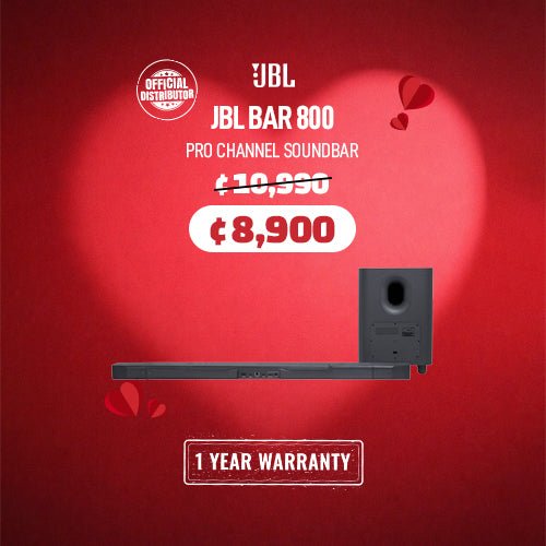 JBL Bar 800 Pro 5.1.2 SoundBar with Wireless SubWoofer