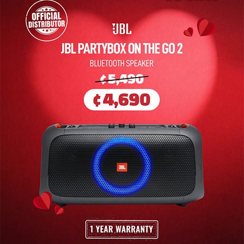 JBL PartyBox On The Go 2 Black