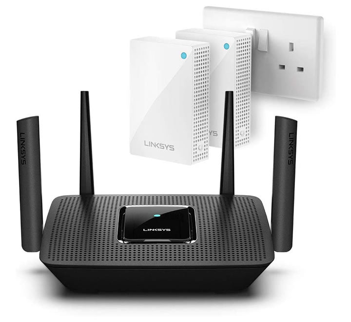 Linksys MR8300-2BDL Bundle Mesh Wifi Router 2X Plugin