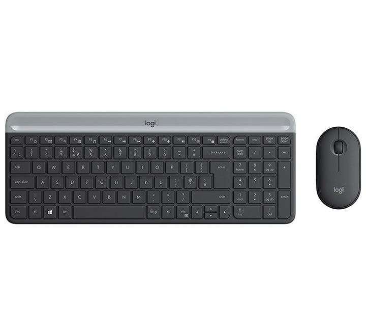 Logitech Slim Wireless Keyboard Mouse Combo MK470