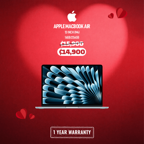 Apple MC6T4LL/A Macbook Air(M4) 13 inch 16GB/256GB  Sky Blue