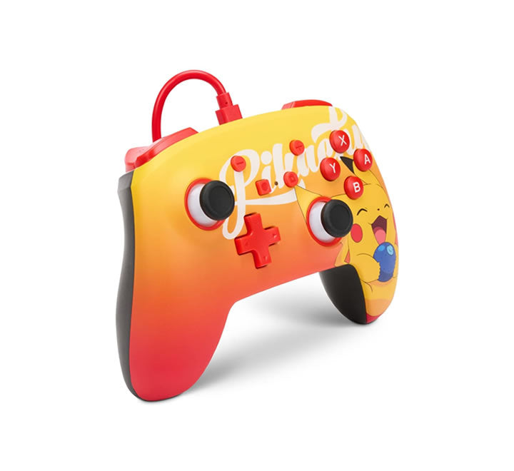 Nintendo Switch Pokemon Wired Controller - Oran Berry Pikachu