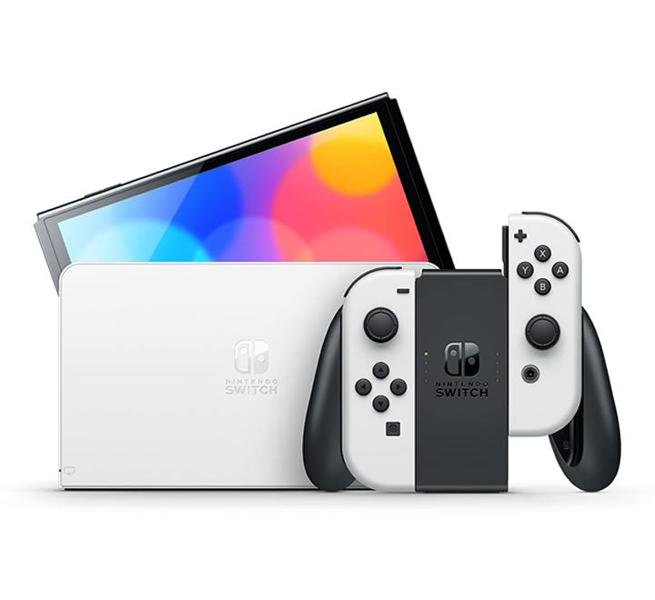 Nintendo Switch – OLED Model w/ White Joy-Con