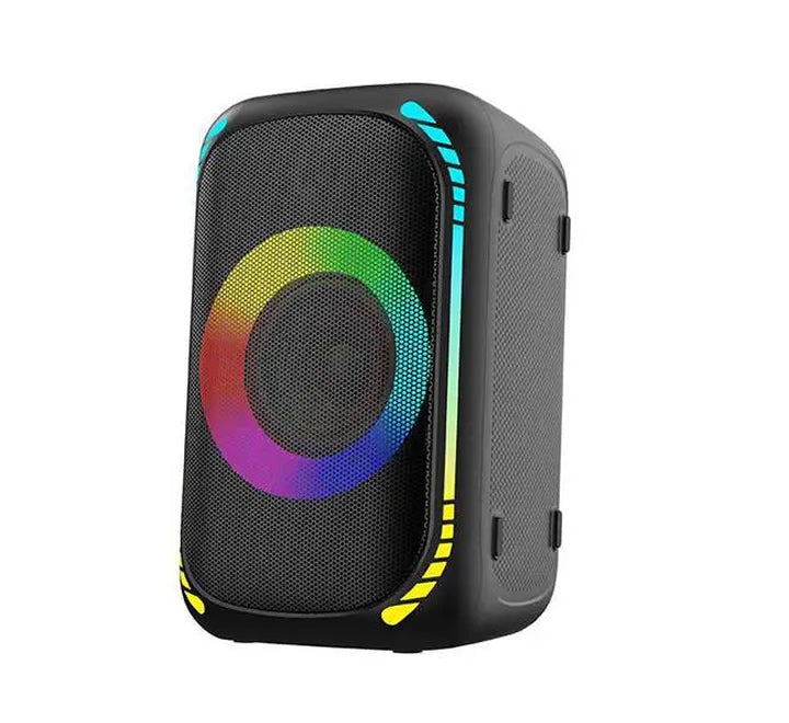 Porodo Soundtec Bash Party Speaker 200W with 5.25" Woofer 2" Tweeter and FM - Black