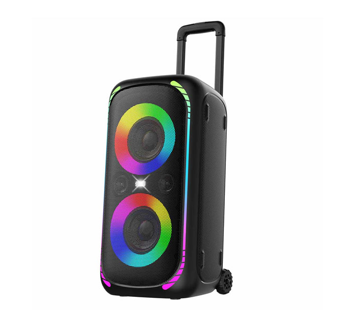 Porodo Soundtec 640W Party Speaker with Trolley - Black 
