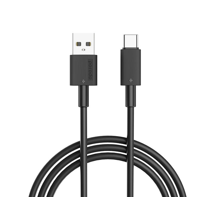 Porodo USB-A to C PVC Cable 3m