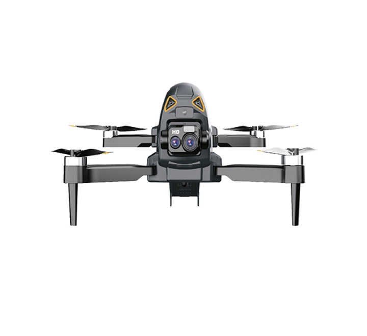 Porodo RC Drone with Electric Regulation Dual Camera- Black