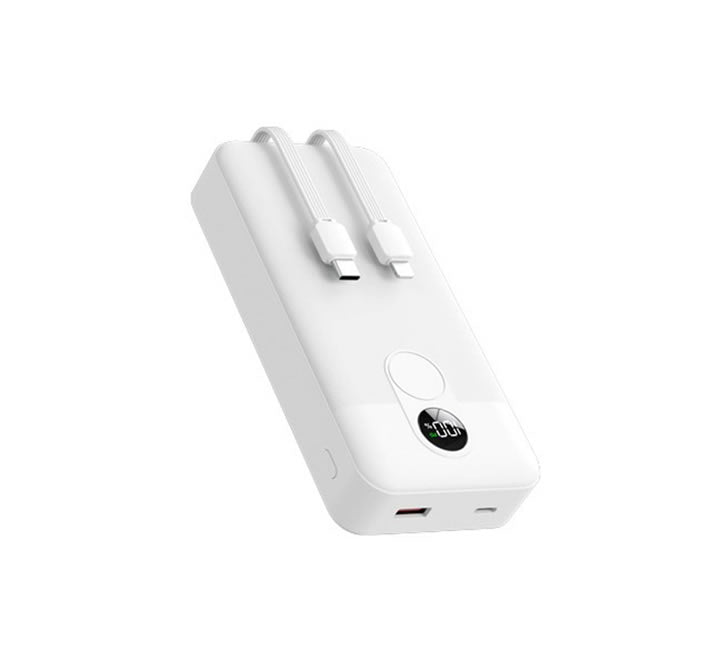 Porodo 20000mAh Powerbank 2xType-C, USB A and Type C and Digital Display with C