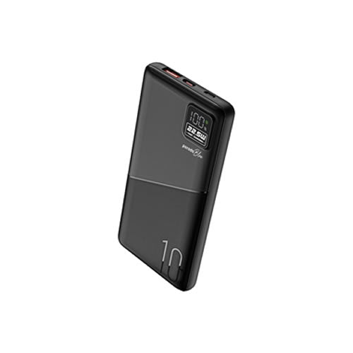 Porodo Blue 10000mAh Quick Charge Power Bank USB-A and USB-C Output