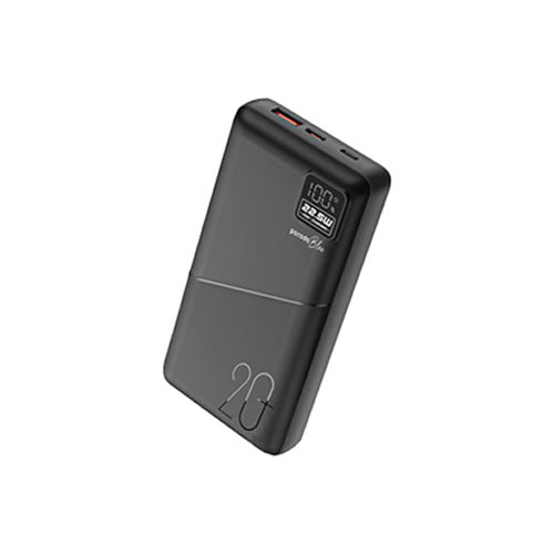 Porodo Blue Power Bank fast charging with a capacity of 2000mAh with USB-A and USB-C outputs