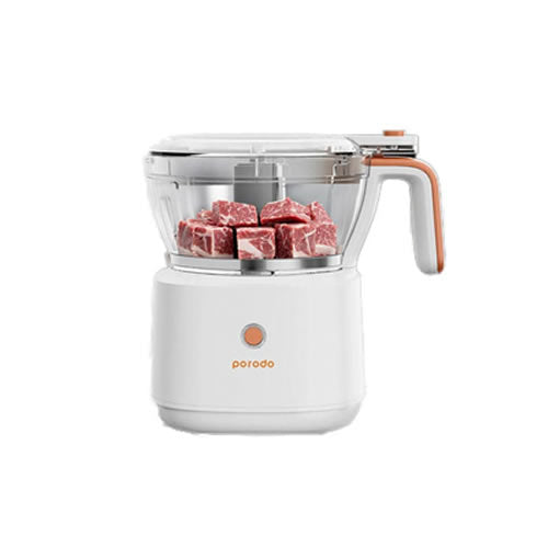 Porodo LifeStyle Portable Electric Meat Chopper 88W 1L - White