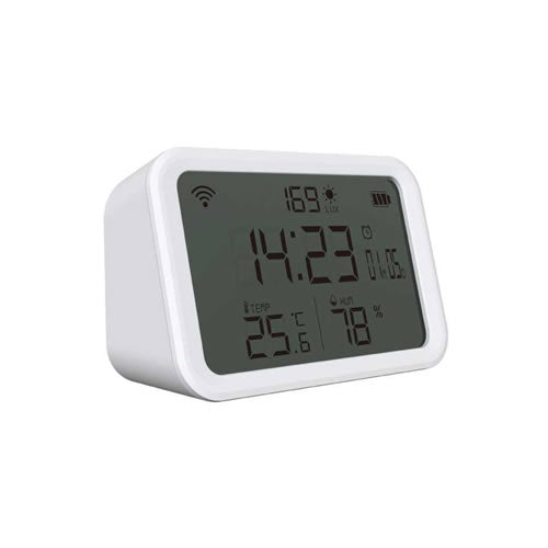 Porodo Lifestyle 4 in 1 Temperature and Humidity Sensor - White