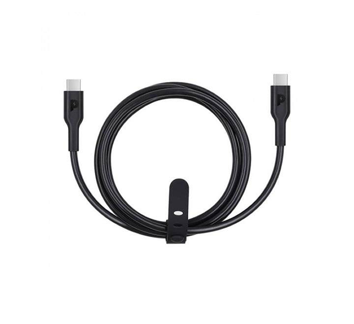 Powerology Type-C to Type-C Cable 1.2M PD 100W - Black
