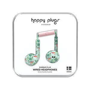 Pink Flamingos Wired Headphone
