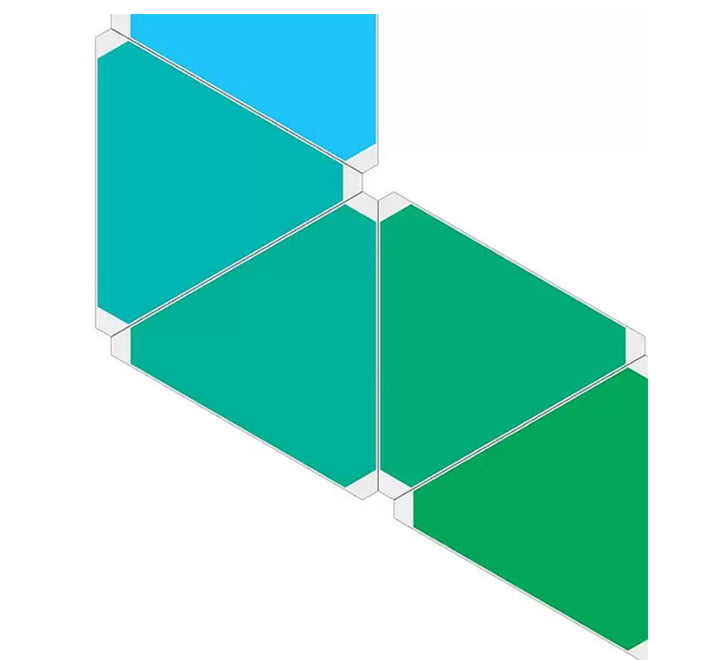 Porodo Brite 9 Modular LED Light Panels 24V UK - RGB