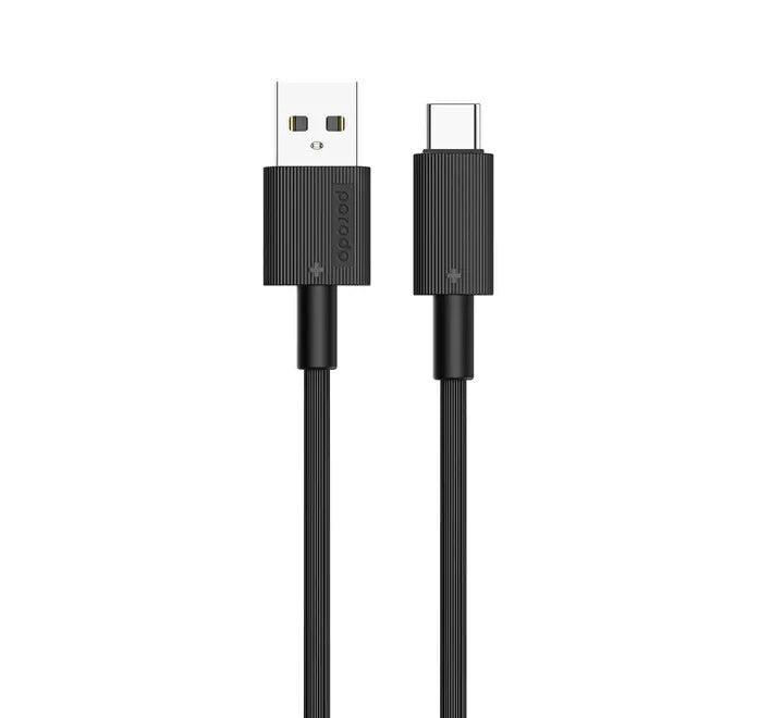 Porodo USB A to C PVC Cable 1.2m
