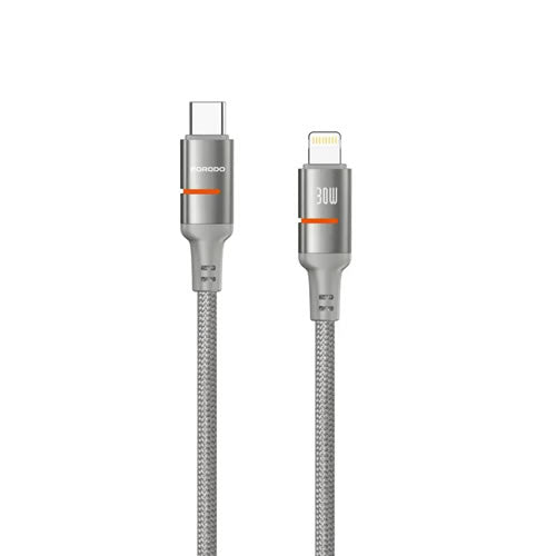Porodo 30W Type-C to Lightning Braided Cable