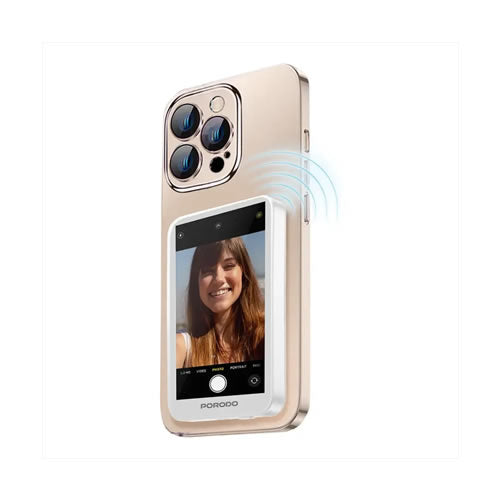 Porodo Lifestyle Selfie Screen Monitor Magnetic Mirroring Device