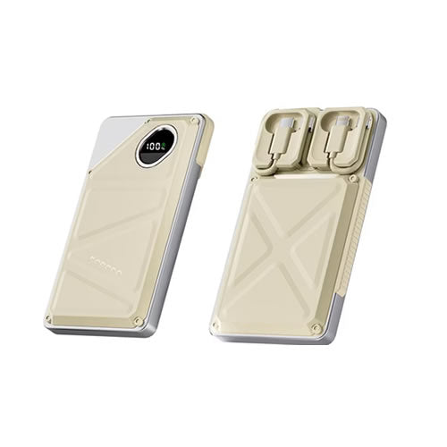 Porodo 10000mAh Power Bank Built-In Type-C & Lightning