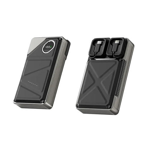 Porodo 20000mAh Power Bank Built-In Type-C & Lightning