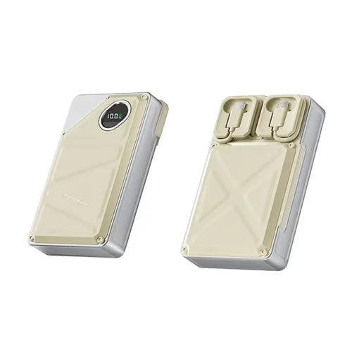 Porodo 20000mAh Power Bank Built-In Type-C & Lightning