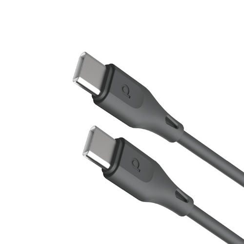 Porodo new PVC USB-C to USB-C Cable 60W 1.2m - Black