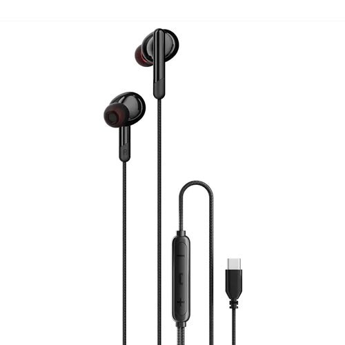 Porodo Type-C 3 Button Wired Earphone