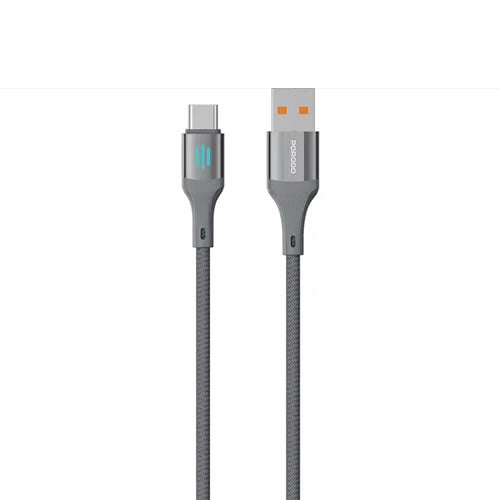 Porodo USB-A To USB-C Charging & Data Cable - Gray
