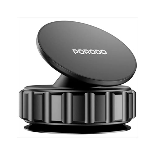 Porodo Multi-Surface Vacuum Suction Phone Holder - Black