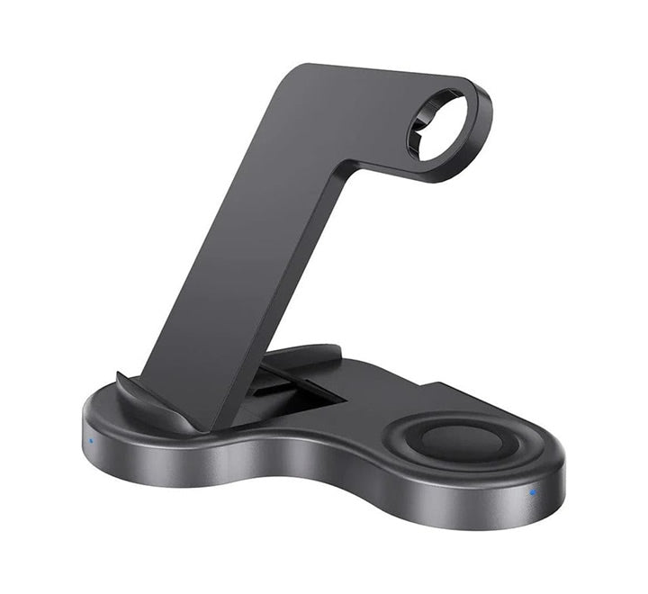 Powerology 3 in 1 PowerStand Pro Wireless Charger 15W (Qi Certified) - Black