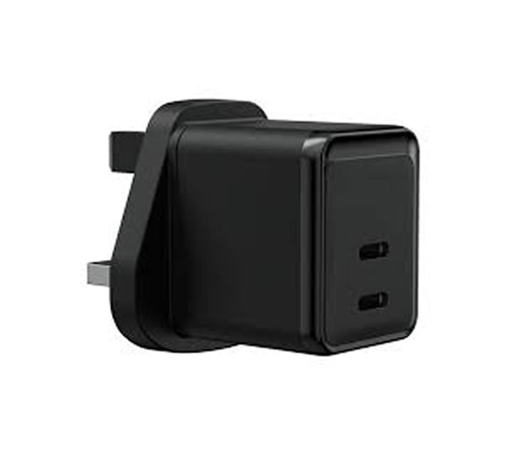 Powerology 35W GaN Charger With 2X PD Port With C To L Cable