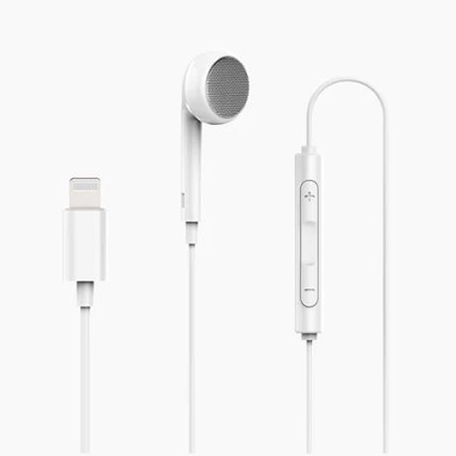 Powerology Single Mono Earphone with MFi Lightning Connector