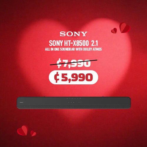 Sony HT-X8500 2.1ch Dolby Atmos/DTS:X Soundbar with Built-in subwoofer