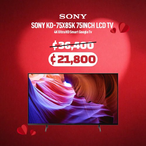 Sony KD-75X85K 75 Inch 4K Ultra HD TV X85K Series: LED Smart Google TV