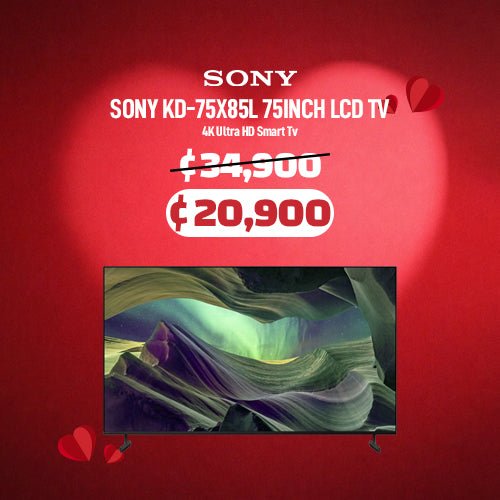 Sony X85L 75 Inch TV -KD-75X85L: 4K UHD Full Array LED Smart Google TV