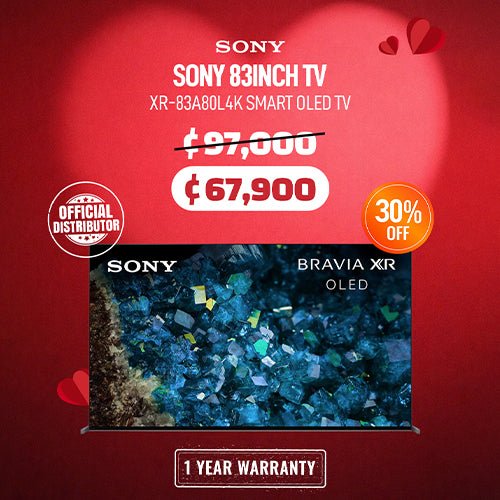 Sony Bravia 210 cm (83 inches) XR Series 4K Ultra HD Smart OLED Google TV XR-83A80L