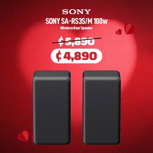 Sony SA-RS3S/M Wireless Dual Rear Speakers