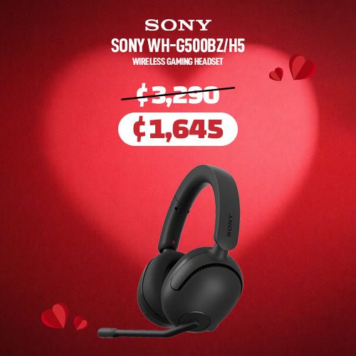 Sony WH-G500BZ H5 Wireless Gaming Headset
