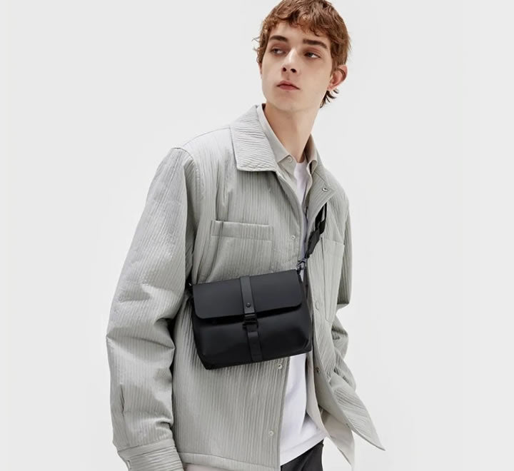 Gaston Luga Spläsh Crossbody Bag - Black