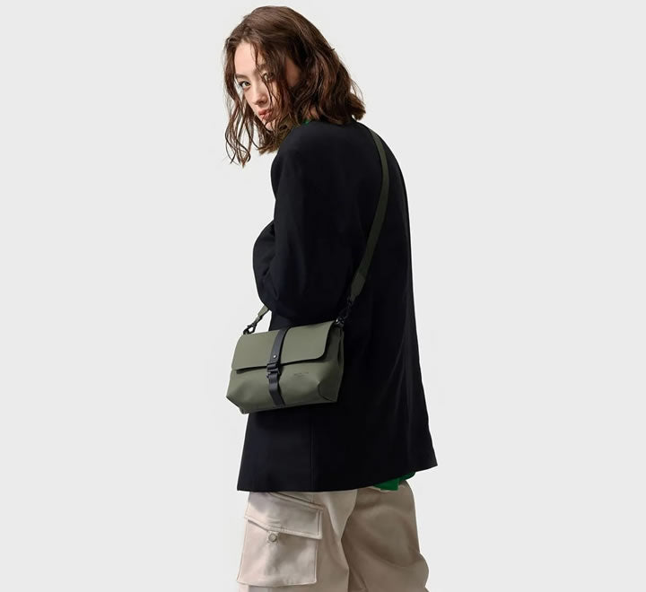 Gaston Luga Spläsh Crossbody Bag - Olive
