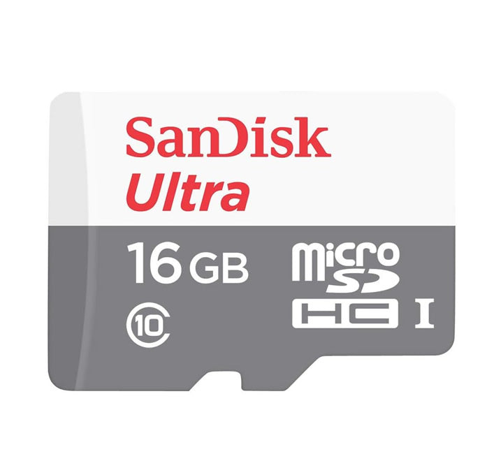 SanDisk Ultra Android microSDHC 16GB 80MB/s Memory Card
