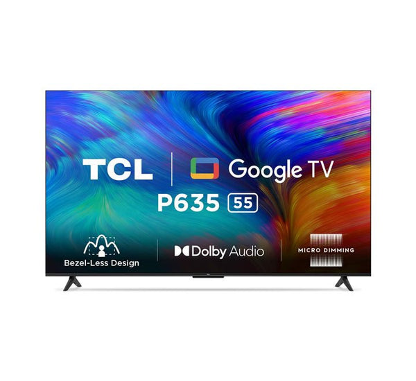 TCL 55″ 4K HDR Frameless Google Television 55P635