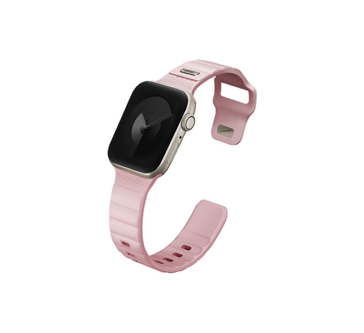Uniq Stride FKM Rubber Strap for Apple Watch 42/41/40mm - Pale Pink