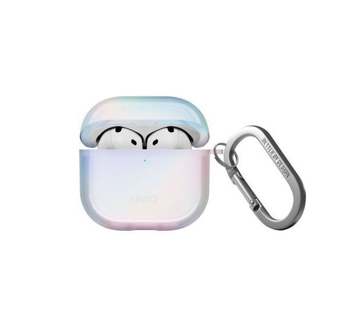 Uniq Iridescia Airpods 4th Gen Hang Case - Holo Quartz